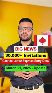 Canada Latest Express Entry Draw 2025 Update | Fourth Express Entry draw of March 🇨🇦 | Immigration with Rizwan Ul Haque