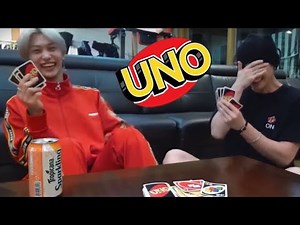 felix and bang chan playing UNO (with subtitles) stray kids
