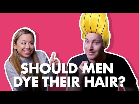 Should Men Dye Or Color Their Hair?