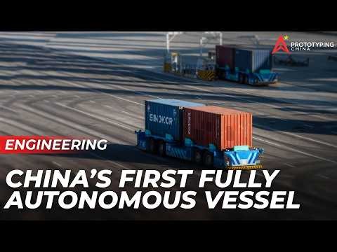 China achieves a world first with fully autonomous ship unloading