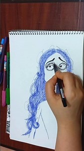 I Tried to Draw Corpse Bride for Halloween