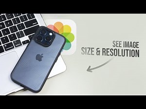 How to See Image Size / Resolution of Photos in iPhone (tutorial)