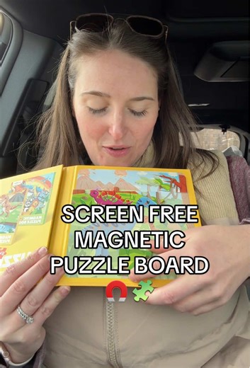 Magnetic Puzzle Board: Fun Screen-Free Activity for Kids