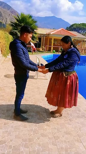 Couple by the Pool: A Moment of Connection