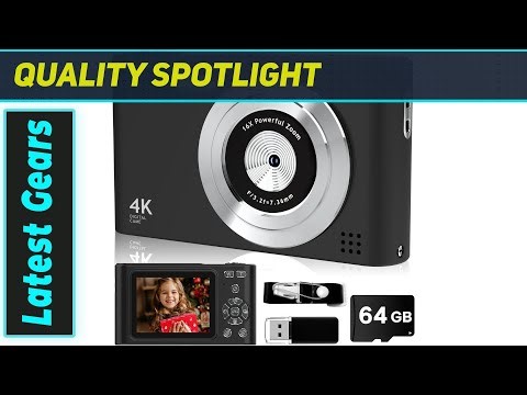 FHD 1080P Digital Camera: The Best Point and Shoot for Young Photographers!