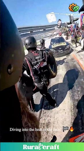 ONLY 2 SECONDS?! 🏎️ Witness the World's FASTEST Tire Change in This Insane NASCAR Pit Stop! #nascar