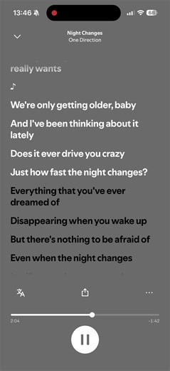 Night Changes - One direction
