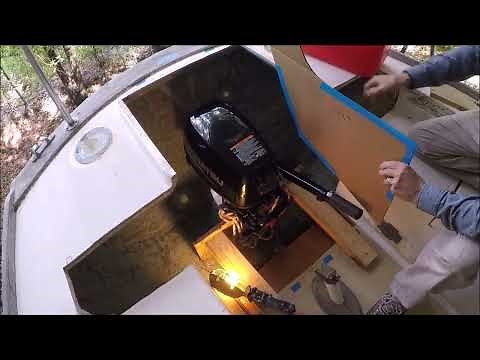 Sailboat Electric Outboard Motor Conversion - Cape Dory 27 Refit Part 4
