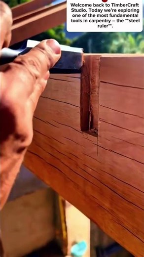 Steel Ruler for Woodworking: Complete Educational Guide | Short Video"‎