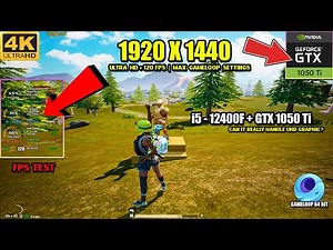 I Played PUBG Mobile on GTX 1050 Ti + i5 - 12400F in UHD 120 FPS - The Results Shocked Me!