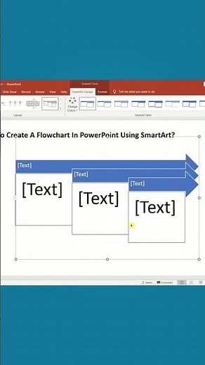 How To Create A Flow Chart In PowerPoint Presentation Method 1