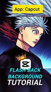 Flash Back Background Edit Tutorial ☠️💀 | Capcut Tutorial | #capcut #capcuttutorial #animeedit