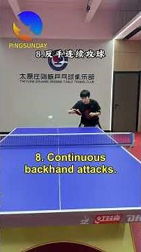 Step by step learn table tennis techniques