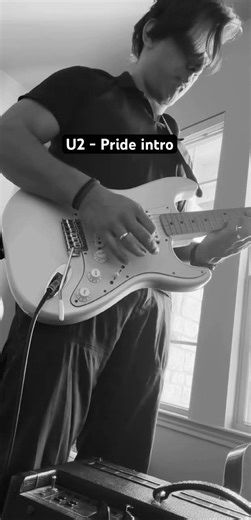 U2 pride intro - got my guitar back!