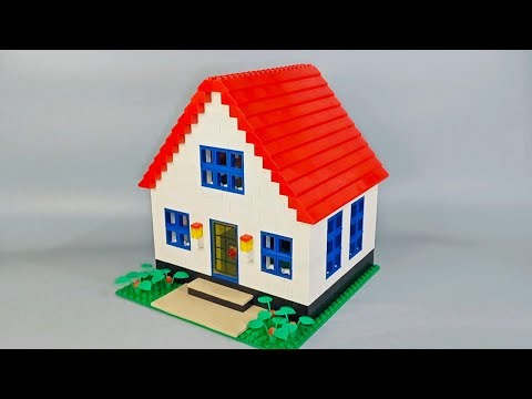 How To Build a Lego House MOC🏡| Building Blocks Instructions | Diy #lego #legohouse #legomoc