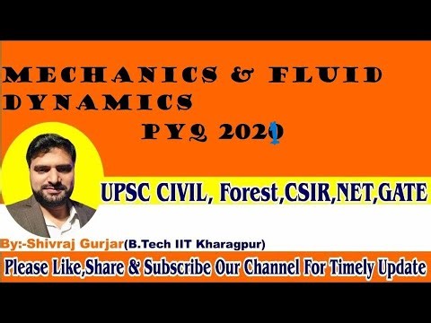 46.Fluid Dynamics: UPSC CSE PYQ 2021 Question 8(C) Streamlines and Equipotential Curves