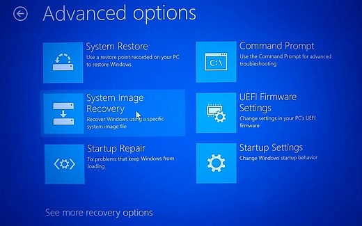 开机进不去系统 在没有启动盘和系统盘的情况下如何使用系统自带的微型工具PE备份文件和有前提条件的重装系统