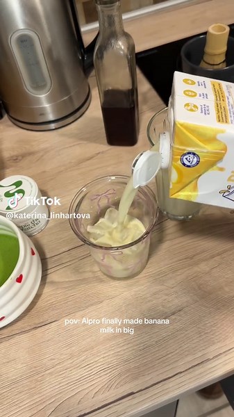Alpro's New Large Banana Milk Review