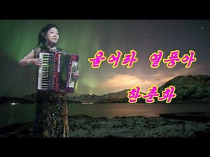 울어라 열풍아(한춘화)-아코디언으로 트로트를 연주하는 아줌마