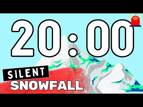 ⌛ winter 20 minute timer no music (no music with alarm)