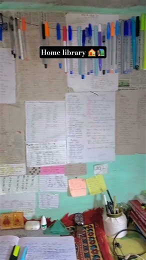 Home library 🏠📚 . #homelibrary 🏠#study #padhaikajunoon #virlvideo