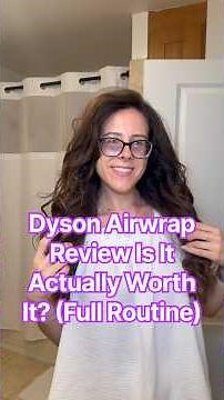 Dyson Airwrap Review —Is It Actually Worth It? (Full Routine) #dyson #hairtok
