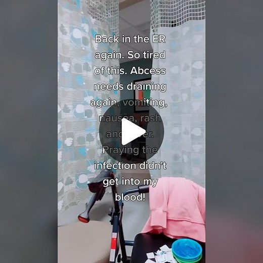 #abcess #healthcare #chronicillness #chronicillnesswarrior #fightforyourself #doctorsandnursestiktok