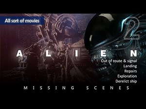Alien (1979) - Missing Scenes Part 2 (Out of route, Landing, Repairs, Exploration, Derelict ship)