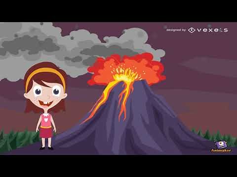 Volcanes, explicación para niños