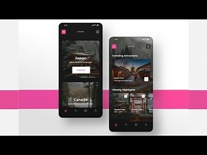 Flutter UI - Minimal Designs - Travel and Explore