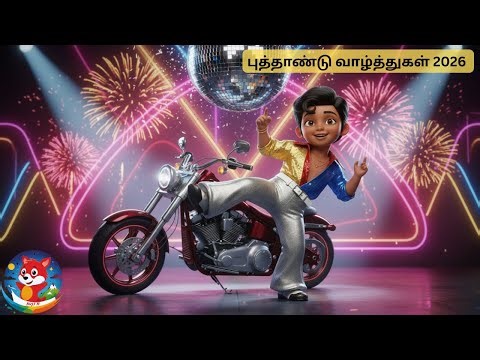 “Happy New Year Kids -oda Disco Aattam 2026” 🕺✨– Tamil Friendly, playful song for kids