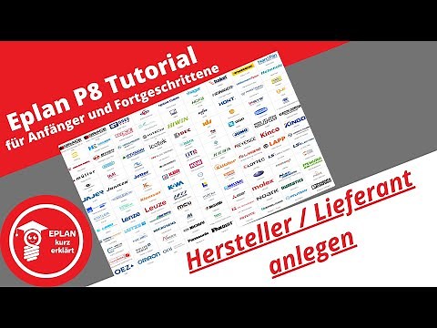 EPLAN P8:Hersteller / Lieferant anlegen