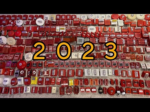 My Full Fire Alarm Collection as of 12/15/23
