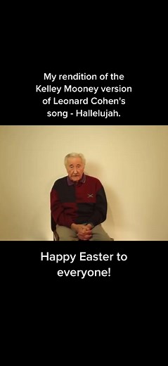 My rendition of the Kelley Mooney version of Leonard Cohen's song - Hallelujah. I pray for new life, love and peace this Easter. The full story of easter is told in the song on my youtube channel. Happy Easter to everyone! #grandadsoftiktok #singing #grandad #coversong #cover #easter #hallelujah #christiantiktok #jesus