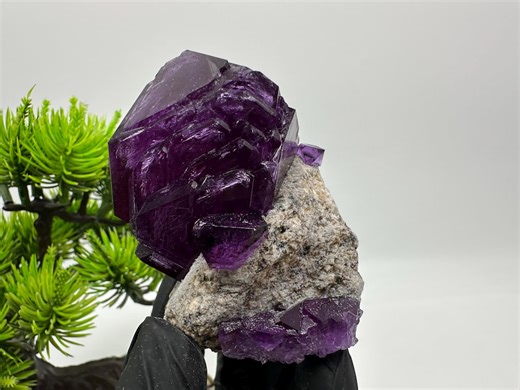 XXL Lab-grown Chrome Alum,gemmy,crystal on Matrix,lab Minerals - Etsy UK