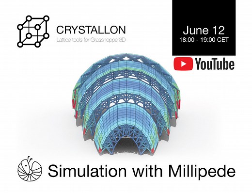 Crystallon - Simulation with Millipede