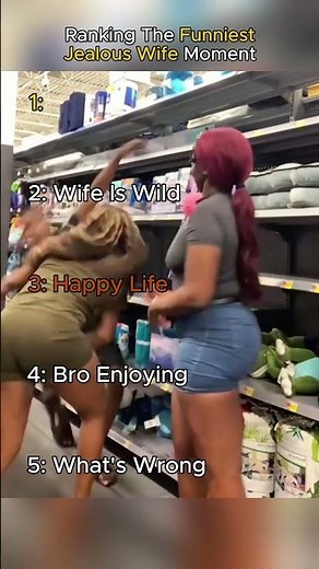 Top 5 funniest jealous wife moments ever 😂