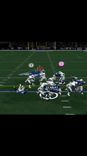 NFL 2k2: 3rd and 1, can we get the stop? #2k #nfl #retrogaming #oldschool #football #patriots