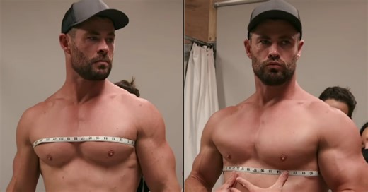 Chris Hemsworth’s Chest and Tape Measure—Perfect Thirst Ingredients! | Instinct Magazine