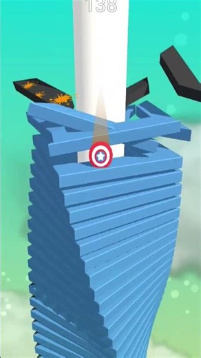 Stack Ball Level 9 Gameplay 🔥 Fast & Relaxing | PlayByte