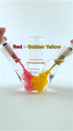 Red + Golden Yellow The Ultimate Color Mixing