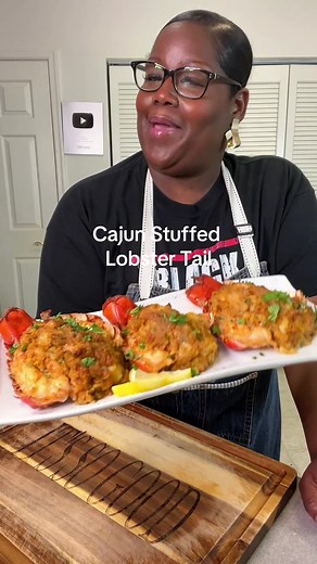 Delicious Cajun Stuffed Lobster Tail Recipe
