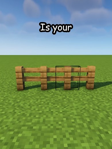 DIY Minecraft Pink Cherry Fence Tutorial