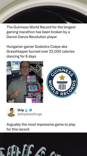 Arguably the most impressive game to play for this record