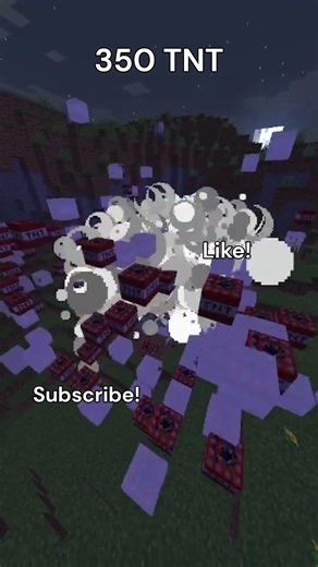 350 TNT Explosion in Minecraft 💥