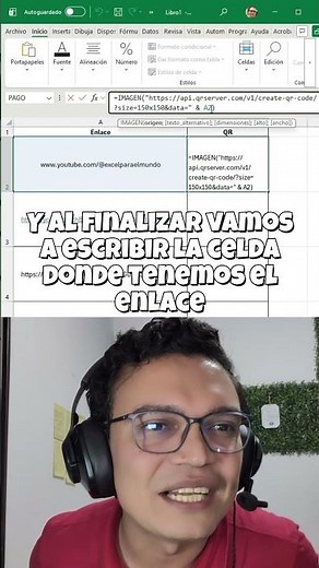 #ExcelHacks#Productividad#AprendeExcel Cómo generar CÓDIGOS QR masivos en EXCEL Sin Macros