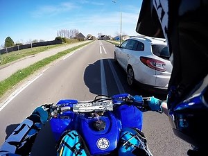 Yamaha Blaster 200 quad ,...angry ride back home..Gopro4