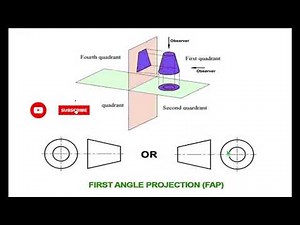 1st and 2nd Angle Projection l Technical Drawing l 01