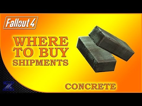 Fallout 4 - How to Find Shipments of Concrete Guide | Complete Material Guide