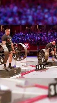 Nel & Fojtu put on an AXLE DEADLIFT SHOWDOWN! #strength #strongman #giantslive